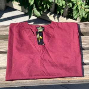 Burgundy Scrub UniSex